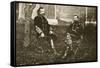General George A. Custer and General Alfred Pleasonton, 1861-65-Mathew Brady-Framed Stretched Canvas