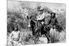 General George Crook on a Mule, with Two Apache in Arizona, 1882-American Photographer-Mounted Giclee Print