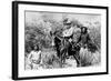 General George Crook on a Mule, with Two Apache in Arizona, 1882-American Photographer-Framed Giclee Print