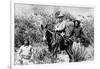 General George Crook on a Mule, with Two Apache in Arizona, 1882-American Photographer-Framed Giclee Print