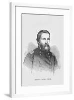 General George Crook-Frank Leslie-Framed Art Print