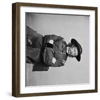 General George Custer Photograph No.1-Lantern Press-Framed Art Print