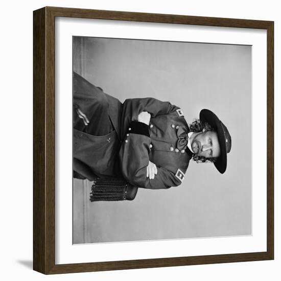 General George Custer Photograph No.1-Lantern Press-Framed Art Print