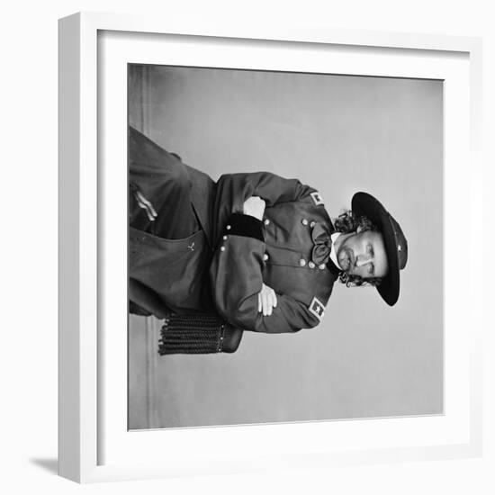 General George Custer Photograph No.1-Lantern Press-Framed Art Print