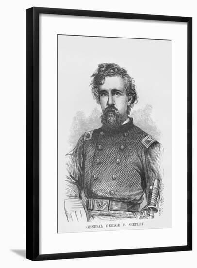 General George F. Shepley-Frank Leslie-Framed Art Print