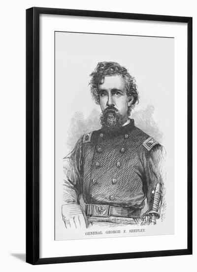 General George F. Shepley-Frank Leslie-Framed Art Print