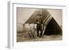 General George G. Meade in Camp, 1861-65-Mathew Brady-Framed Giclee Print