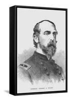 General George G. Meade-Frank Leslie-Framed Stretched Canvas