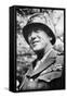 General George S. Patton Jr., During the Early Stages of the Invasion of Normandy, France, 1944-null-Framed Stretched Canvas