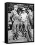 General George S. Patton Wearing an Ivory-Handled Revolver, with 'Monty' and General Bradley-null-Framed Stretched Canvas