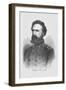 General George Sykes-Frank Leslie-Framed Art Print