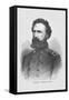 General George Sykes-Frank Leslie-Framed Stretched Canvas