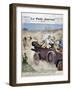 General Gouraud Escapes an Assassination Attempt on Route from Damascas to Kunaitra, 1921-null-Framed Giclee Print