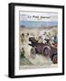 General Gouraud Escapes an Assassination Attempt on Route from Damascas to Kunaitra, 1921-null-Framed Giclee Print