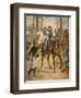 General Grant in the Wilderness Campaign, 5th May 1864 (Colour Litho)-Henry Alexander Ogden-Framed Giclee Print