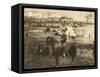 General Grant montage at City Point-American Photographer-Framed Stretched Canvas