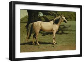 General Grant's Charger-Samuel Sidney-Framed Art Print