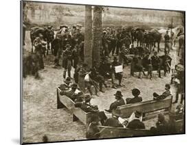 General Grant's Council of War, 1864-Mathew Brady-Mounted Giclee Print