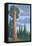 General Grant Tree - Kings Canyon National Park, California-Lantern Press-Framed Stretched Canvas