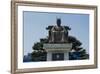 General Gyebaek Statue in Front of the Buso Mountain Fortress in the Busosan Park-Michael-Framed Photographic Print