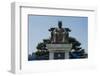 General Gyebaek Statue in Front of the Buso Mountain Fortress in the Busosan Park-Michael-Framed Photographic Print