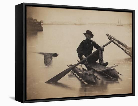 General H. Haupt, c.1862-Andrew J^ Johnson-Framed Stretched Canvas