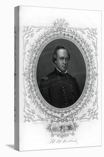 General Henry Wager Halleck, Senior Union Army Commander, 1862-1867-G Stodart-Stretched Canvas