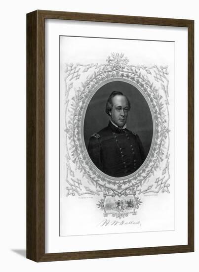 General Henry Wager Halleck, Senior Union Army Commander, 1862-1867-G Stodart-Framed Giclee Print