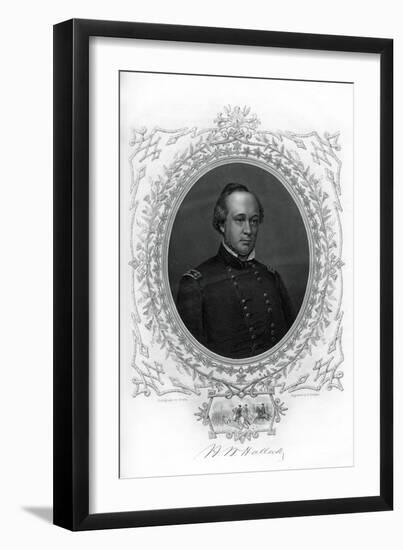 General Henry Wager Halleck, Senior Union Army Commander, 1862-1867-G Stodart-Framed Giclee Print