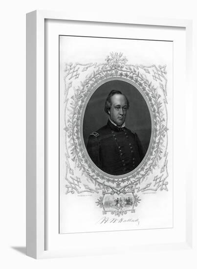 General Henry Wager Halleck, Senior Union Army Commander, 1862-1867-G Stodart-Framed Giclee Print