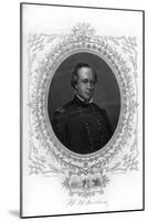 General Henry Wager Halleck, Senior Union Army Commander, 1862-1867-G Stodart-Mounted Giclee Print