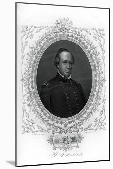 General Henry Wager Halleck, Senior Union Army Commander, 1862-1867-G Stodart-Mounted Giclee Print