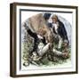 General Herkimer Killed at Oriskany in Leading Militia to Relieve Fort Stanwix, New York, 1777-null-Framed Giclee Print