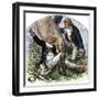 General Herkimer Killed at Oriskany in Leading Militia to Relieve Fort Stanwix, New York, 1777-null-Framed Giclee Print