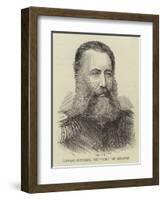 General Heymann, the Hero of Ardahan-null-Framed Giclee Print