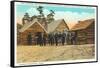 General Hooker and Staff, Lookout Mountain, Tennessee-null-Framed Stretched Canvas