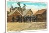 General Hooker and Staff, Lookout Mountain, Tennessee-null-Stretched Canvas