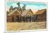 General Hooker and Staff, Lookout Mountain, Tennessee-null-Mounted Premium Giclee Print