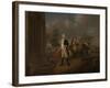 General Humphreys Delivering the Standards Taken at Yorktown to Congress Hall, Philadelphia-Nicolas Louis Albert Delerive-Framed Giclee Print