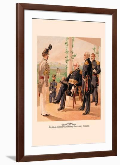 General in Chief, Engineers, Artillery and Cadets-H.a. Ogden-Framed Art Print