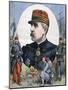 General Jacques Duchesne, Commander of the French Expeditionary Force to Madagascar, 1894-Henri Meyer-Mounted Giclee Print