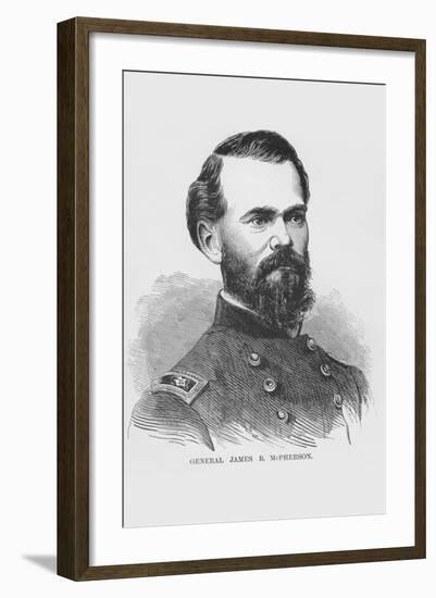 General James B. Mcpherson-Frank Leslie-Framed Art Print