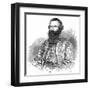 General James Ewell Brown Stuart (1833-1864)-null-Framed Art Print