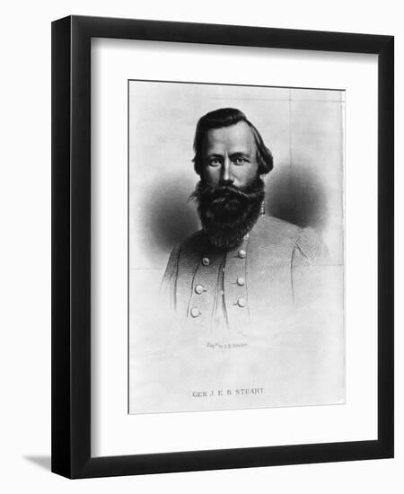 General James Stuart-null-Framed Giclee Print