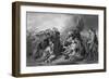 General James Wolfe Dying with Soldiers Surrounding Him-null-Framed Giclee Print