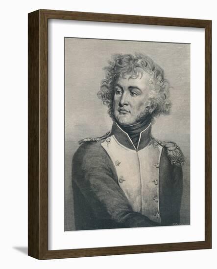 'General Jean-Baptiste Kléber', c1800, (1896)-T Johnson-Framed Giclee Print