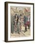 General Joffre Visits Alsace, Now Reunited with France-null-Framed Art Print