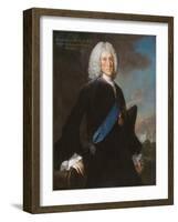 General John, 2nd Duke of Montagu (C.1688-1749) Master General of the Ordnance, C.1740-George Knapton-Framed Giclee Print