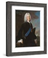 General John, 2nd Duke of Montagu (C.1688-1749) Master General of the Ordnance, C.1740-George Knapton-Framed Giclee Print