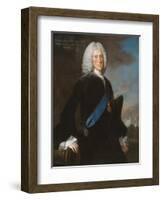 General John, 2nd Duke of Montagu (C.1688-1749) Master General of the Ordnance, C.1740-George Knapton-Framed Giclee Print